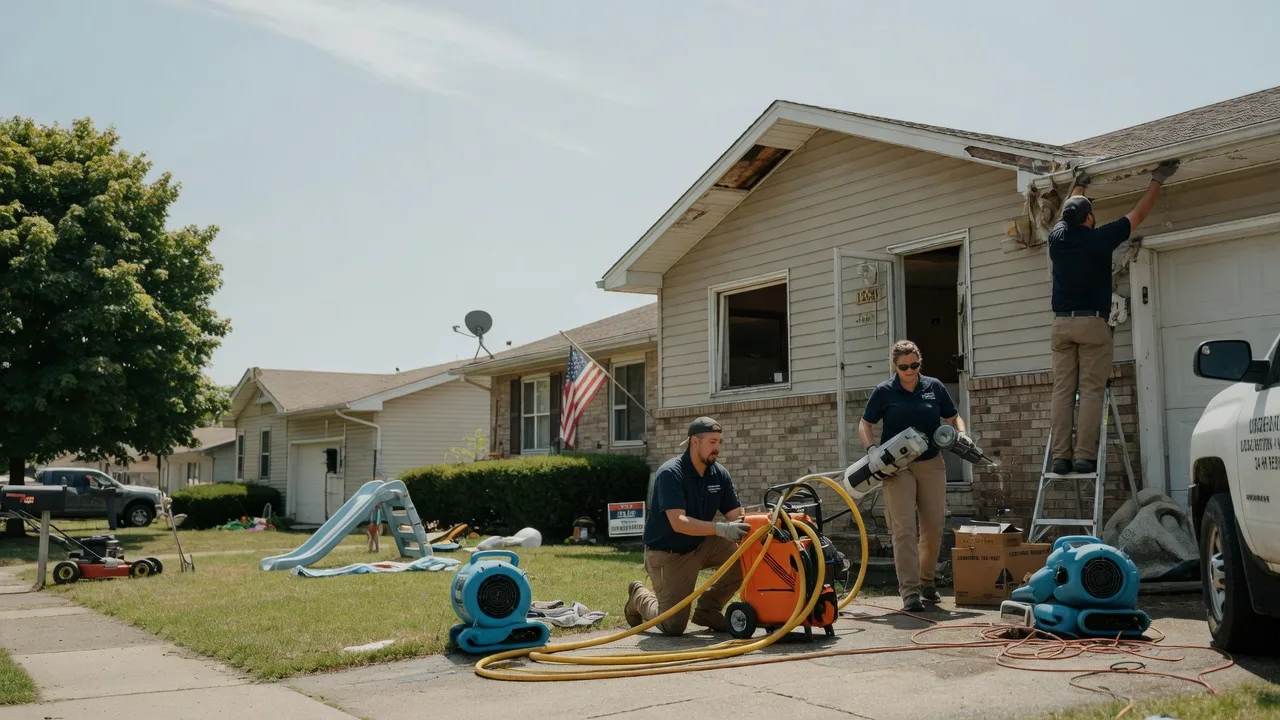 Water Damage Restoration in Center Point, IA near me